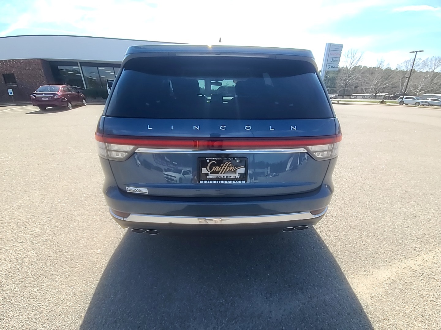 2020 Lincoln Aviator Reserve Blue at Griffin Nissan