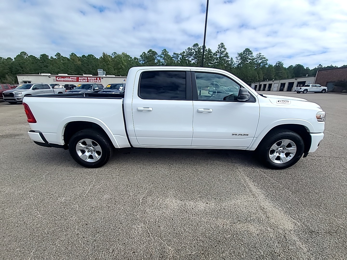2025 Ram 1500 Big Horn Bright White Clearcoat at Ravenel Ford