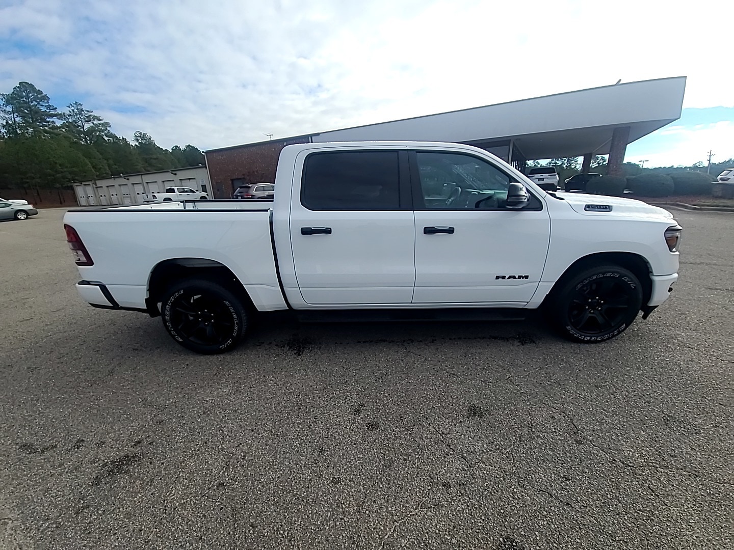 2024 Ram 1500 Big Horn Bright White Clearcoat at Marchant Chevrolet