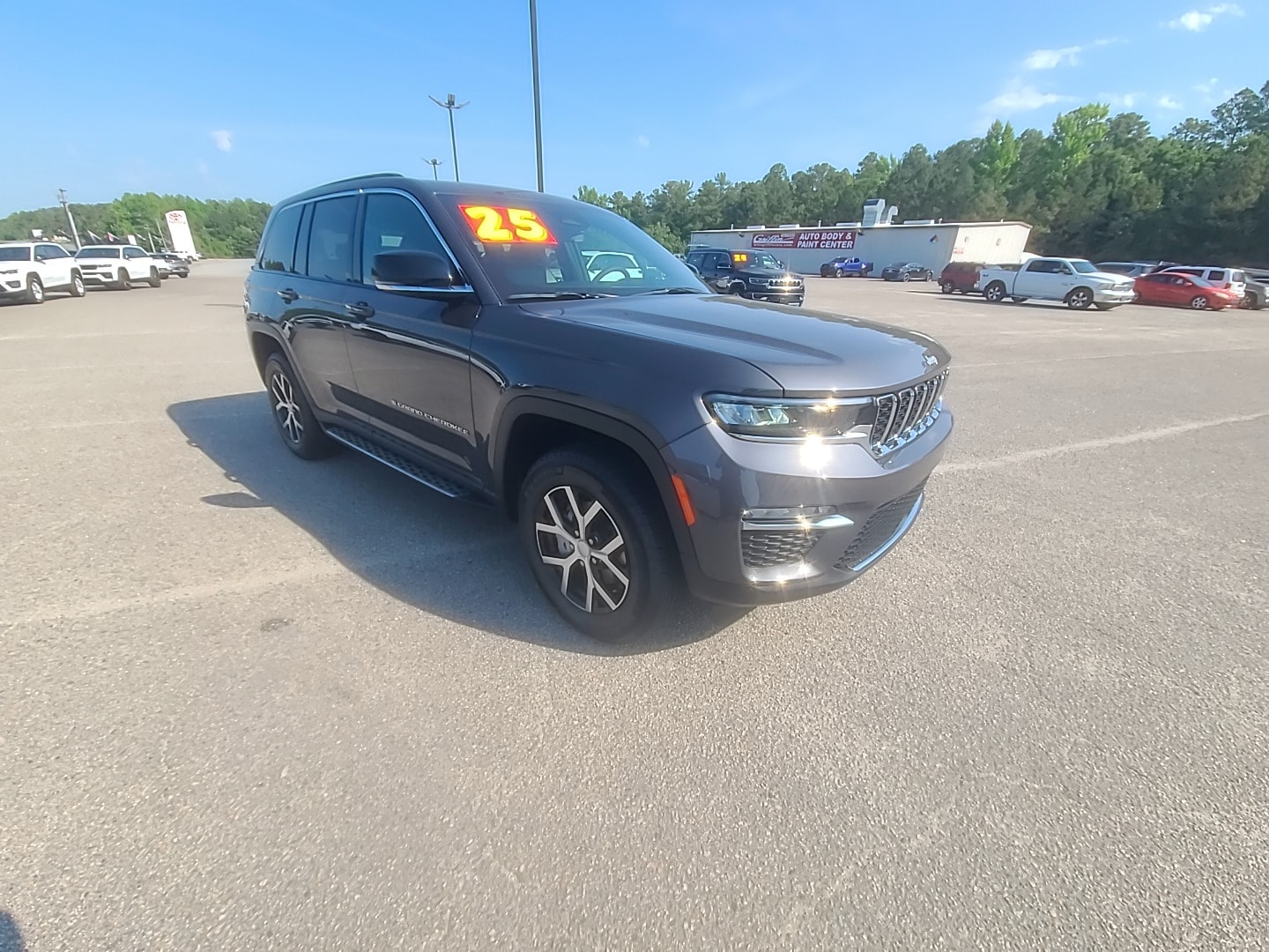 2025 Jeep Grand Cherokee Limited Baltic Gray Metallic Clearcoat at Stokes Toyota Hilton Head