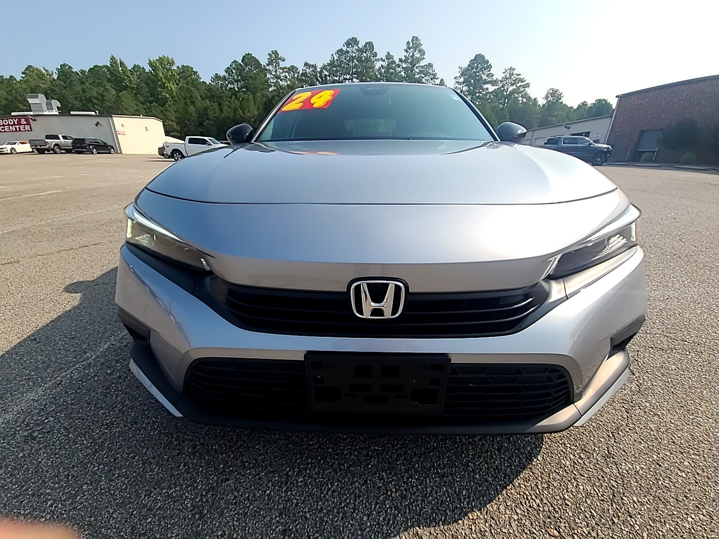 Used 2024 Honda Civic Sport with VIN 2HGFE2F58RH562393 for sale in Hamlet, NC