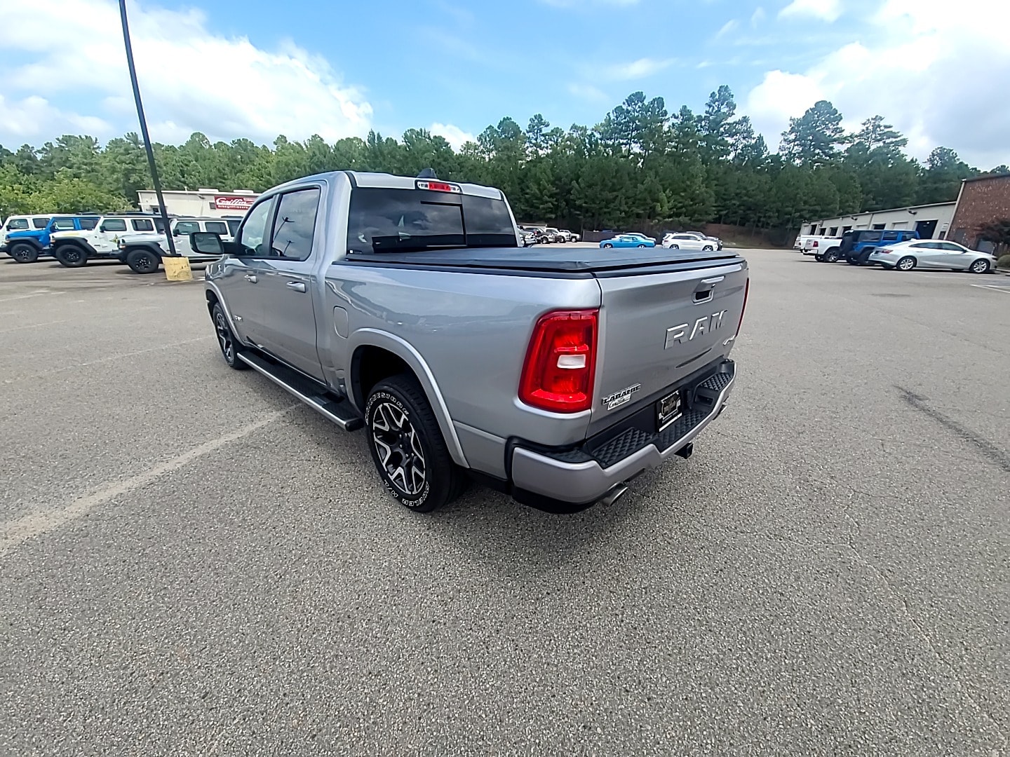 2025 Ram 1500 Laramie Billet Silver Metallic Clearcoat at Ravenel Ford