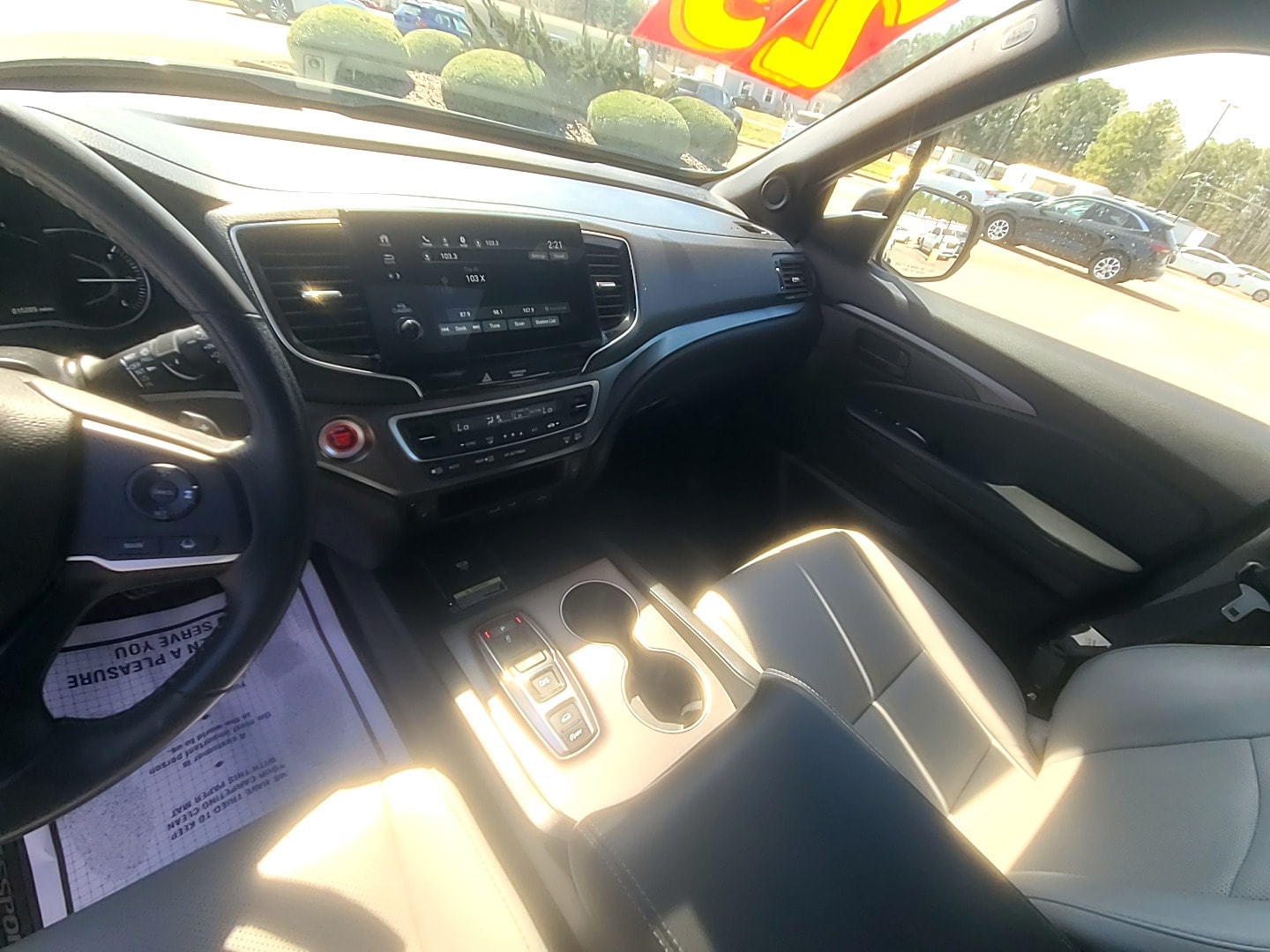2025 Honda Passport EX-L Blue at Burns Honda