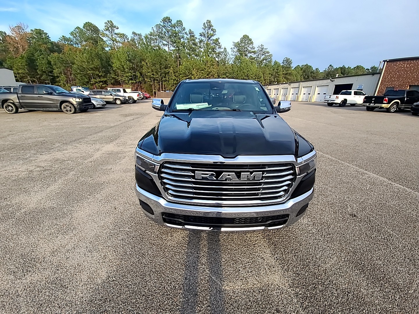2026 Ram 1500 LARAMIE CREW CAB 4X4 5'7 BOX Diamond Black Crystal Pearlcoat at Griffin CDJR