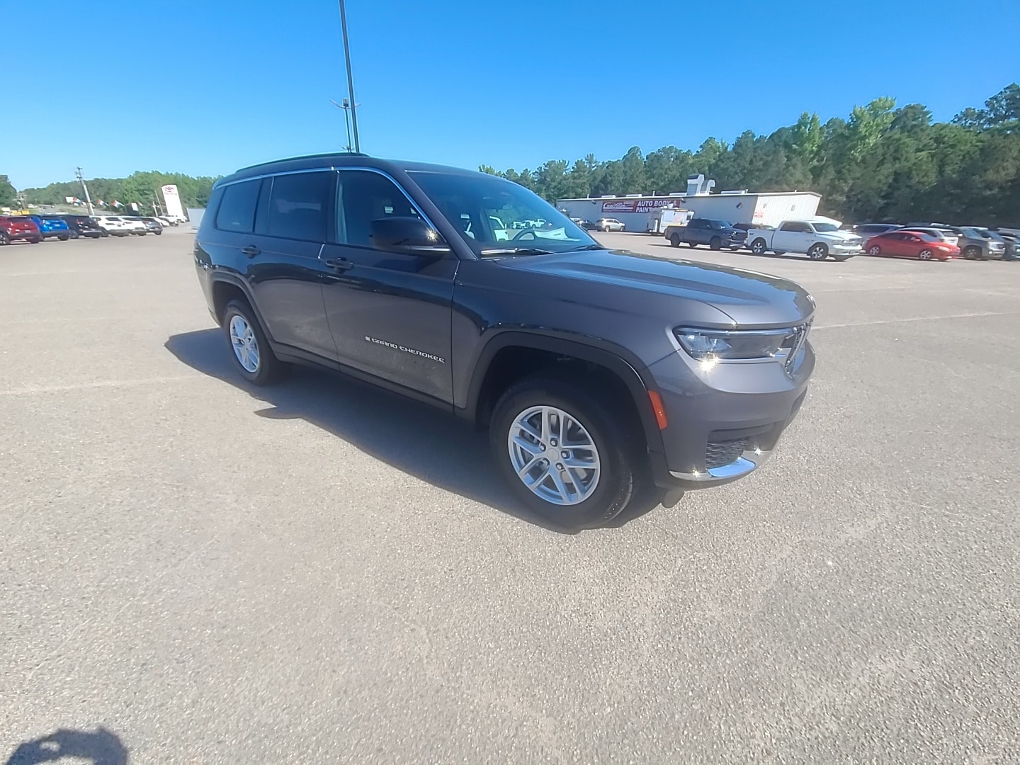 2026 Jeep Grand Cherokee L LAREDO X 4X4 Baltic Gray at Griffin CDJR