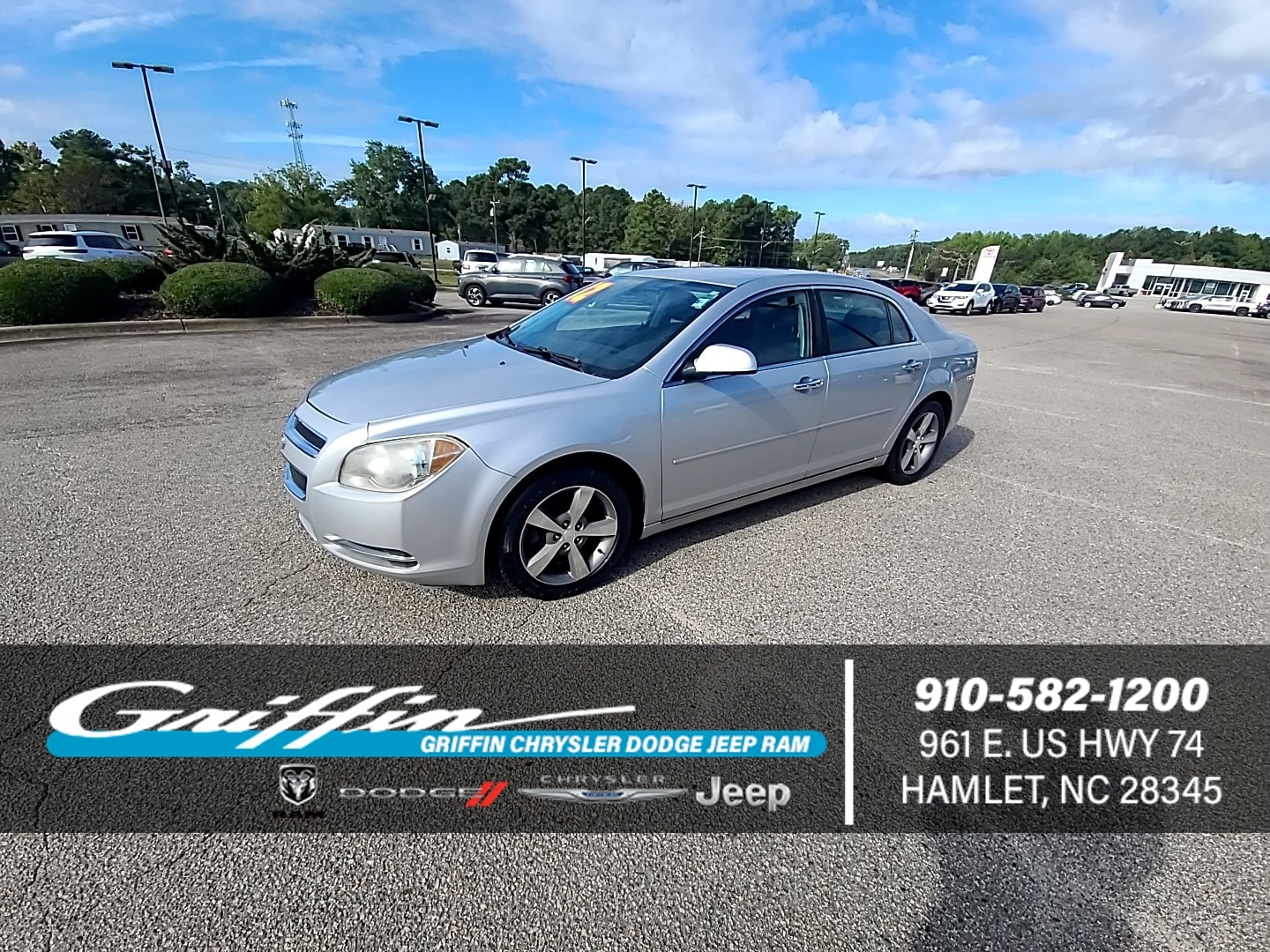2012 Chevrolet Malibu 1LT