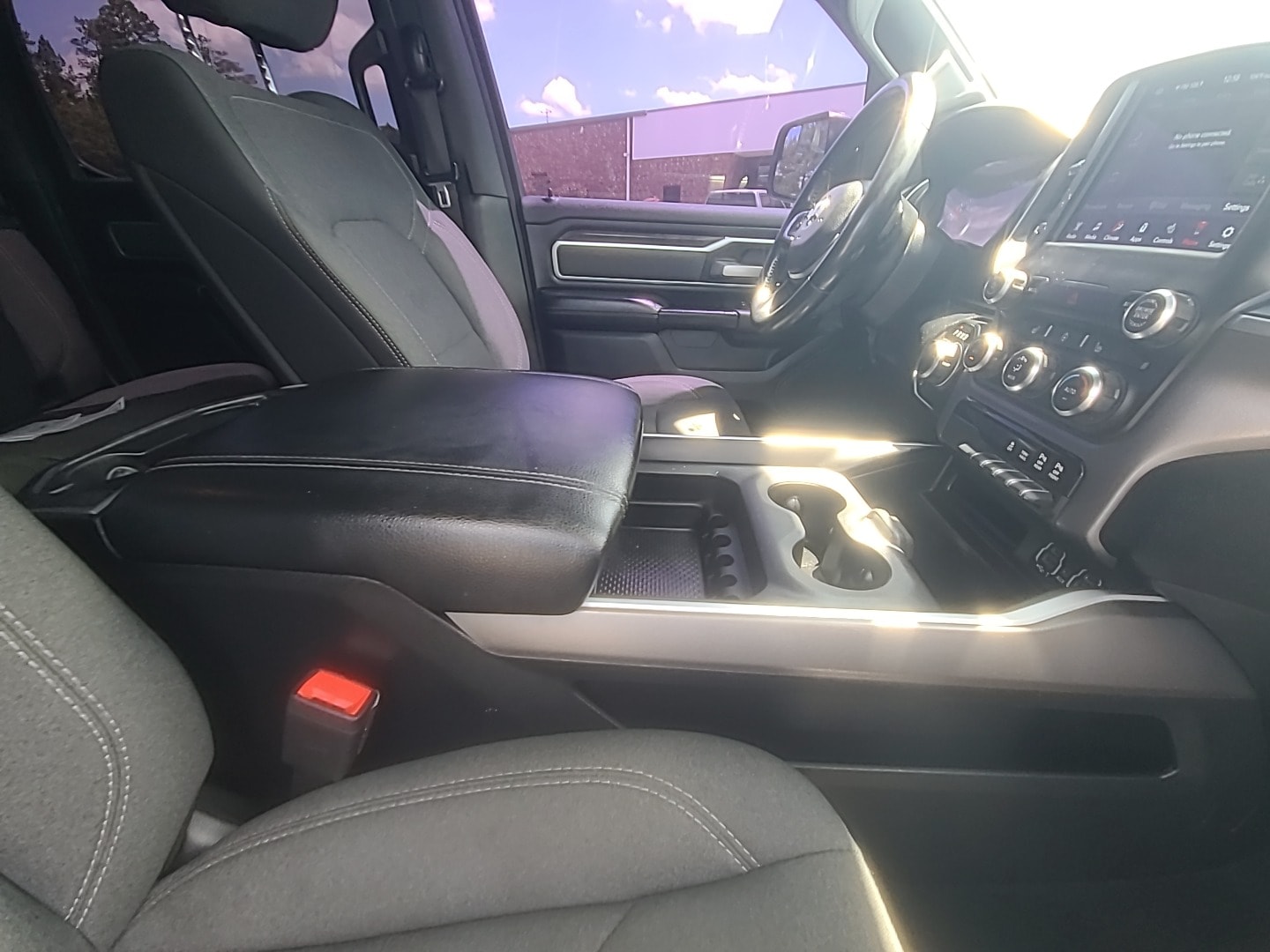 2021 Ram 1500 Big Horn Maximum Steel Metallic Clearcoat at Stokes Toyota Beaufort