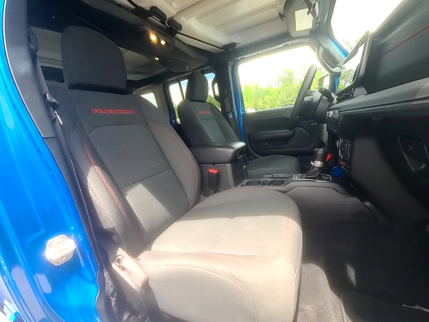 2025 Jeep Wrangler Rubicon Hydro Blue Pearlcoat at Marchant Chevrolet