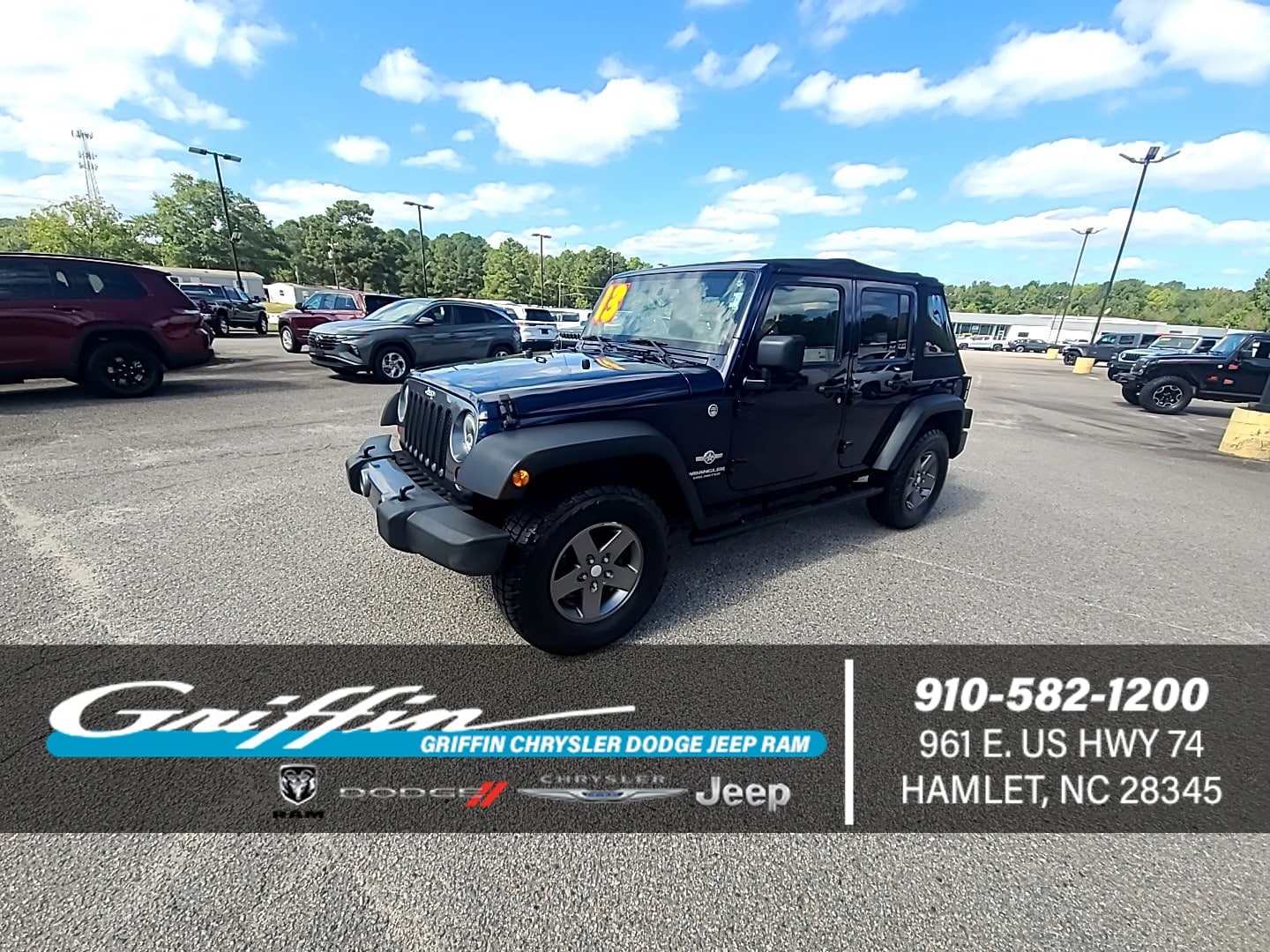 2013 Jeep Wrangler Unlimited