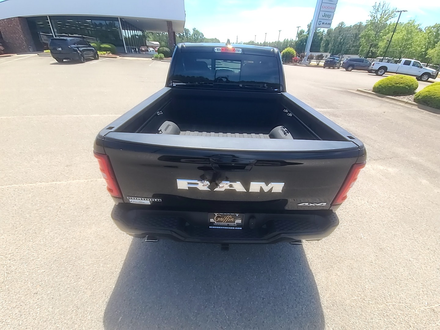 2025 Ram 1500 Big Horn Diamond Black Crystal Pearlcoat at Griffin CDJR