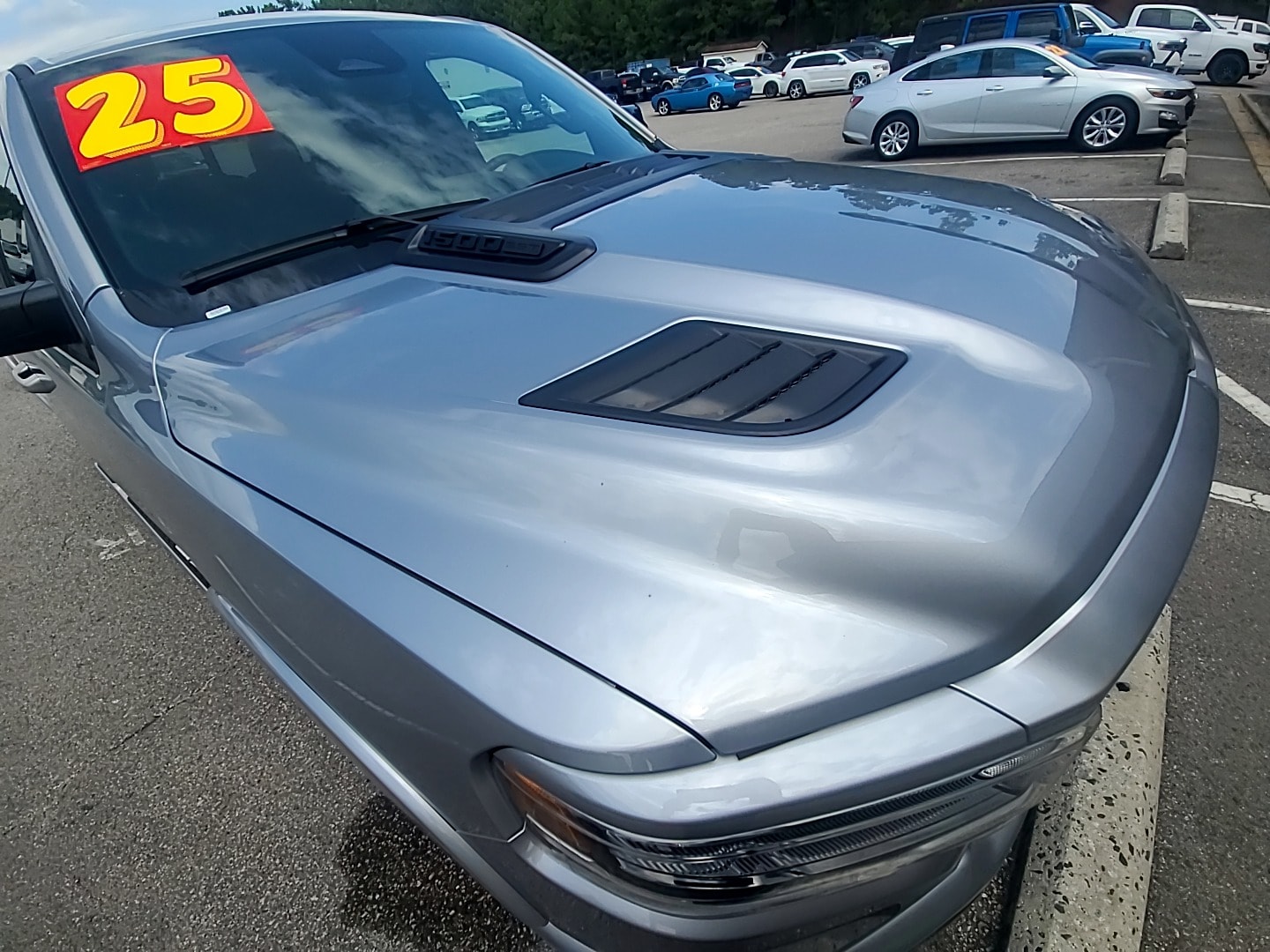 2025 Ram 1500 Laramie Billet Silver Metallic Clearcoat at Ravenel Ford