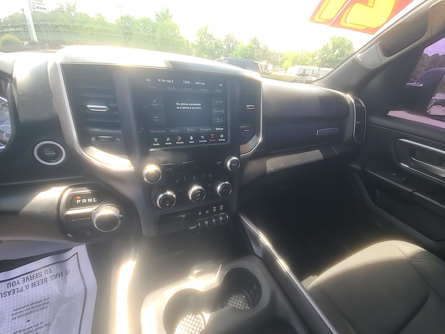2021 Ram 1500 Big Horn Maximum Steel Metallic Clearcoat at Stokes Toyota Beaufort