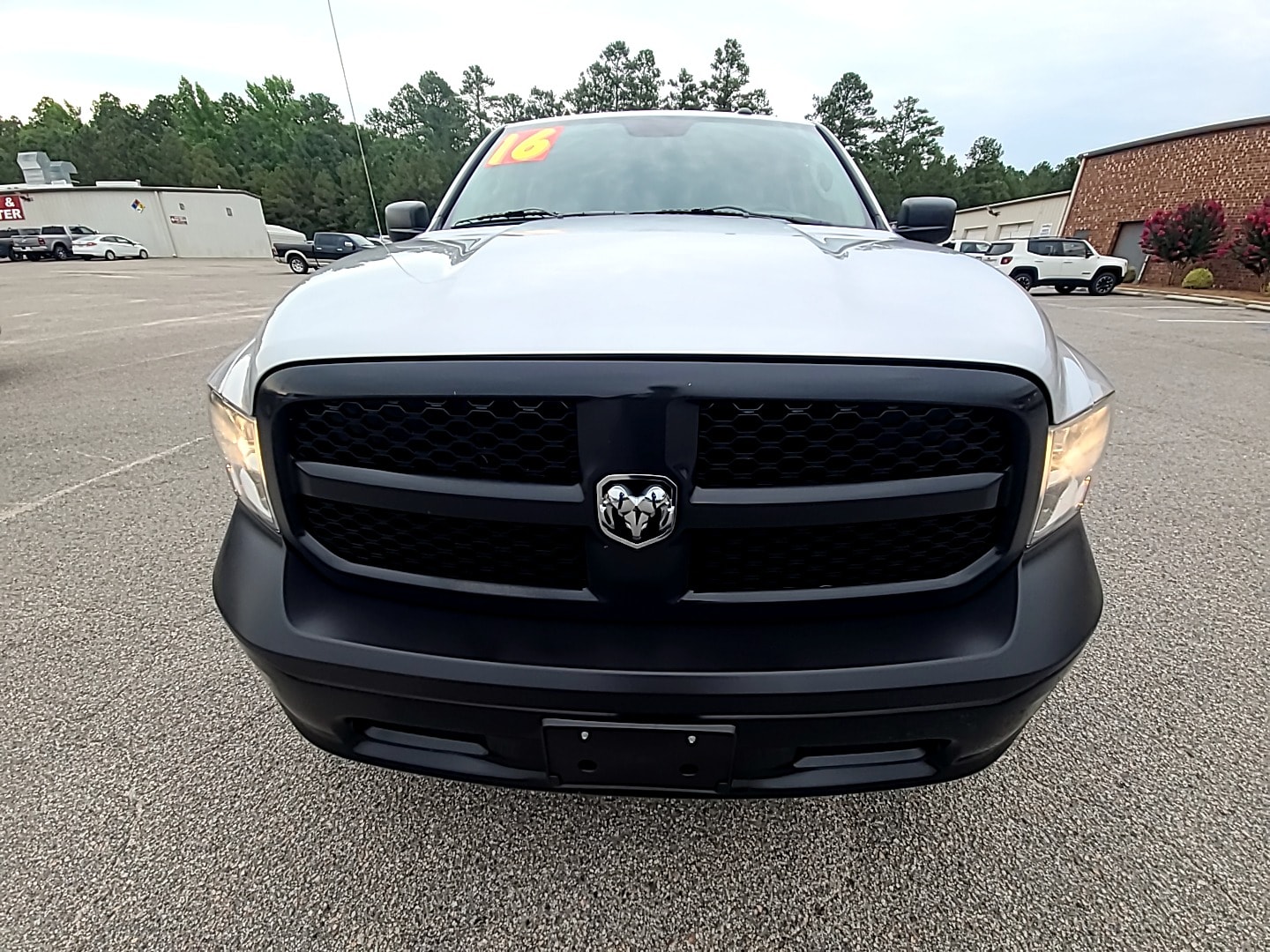 Used 2016 RAM Ram 1500 Pickup Tradesman with VIN 3C6JR7DT9GG114213 for sale in Hamlet, NC