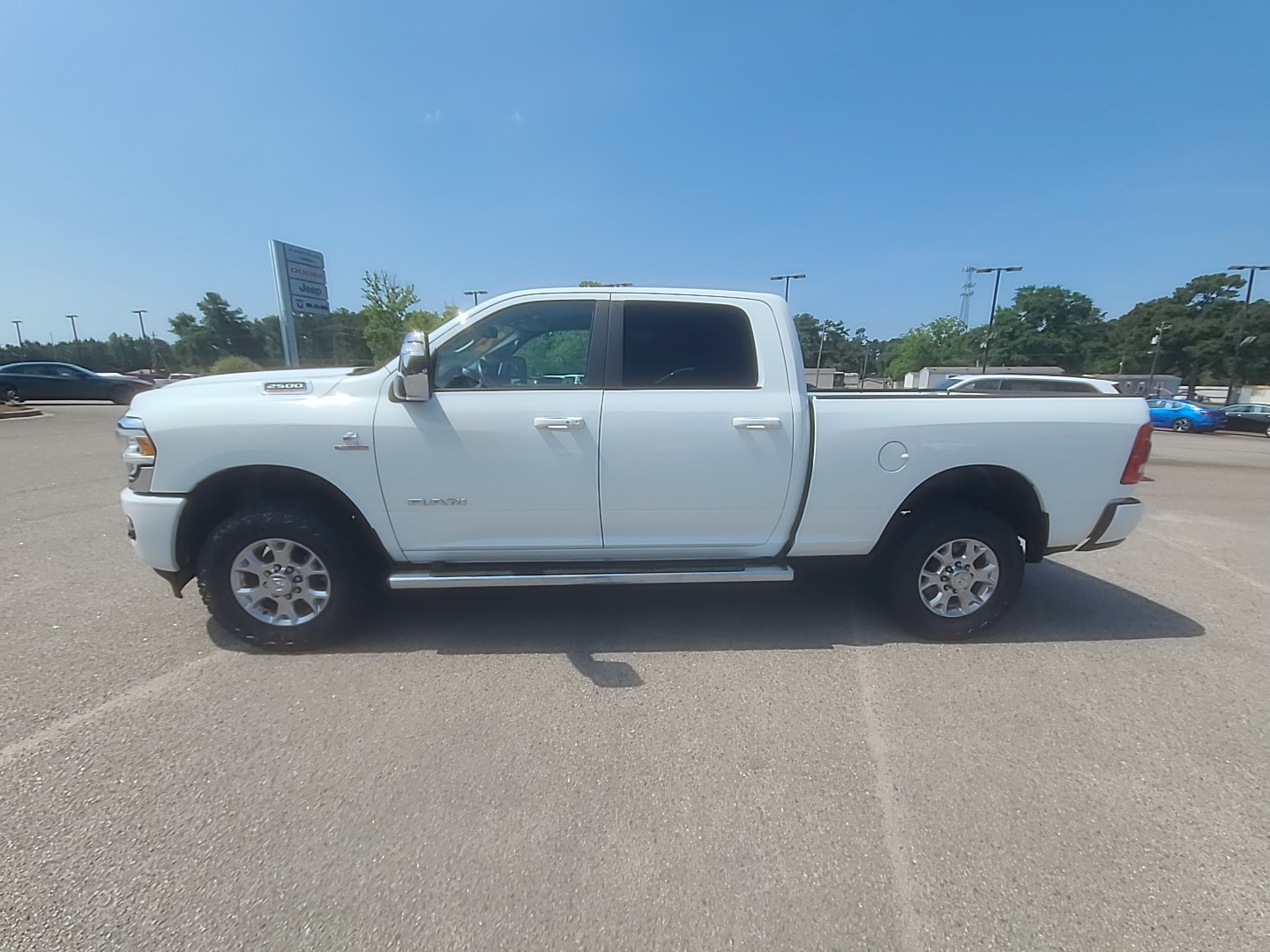 2024 Ram 2500 Laramie Bright White Clearcoat at Griffin CDJR