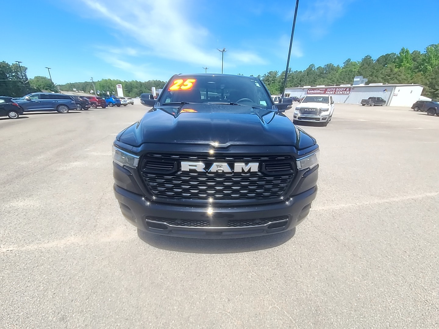 2025 Ram 1500 Big Horn Diamond Black Crystal Pearlcoat at Griffin CDJR