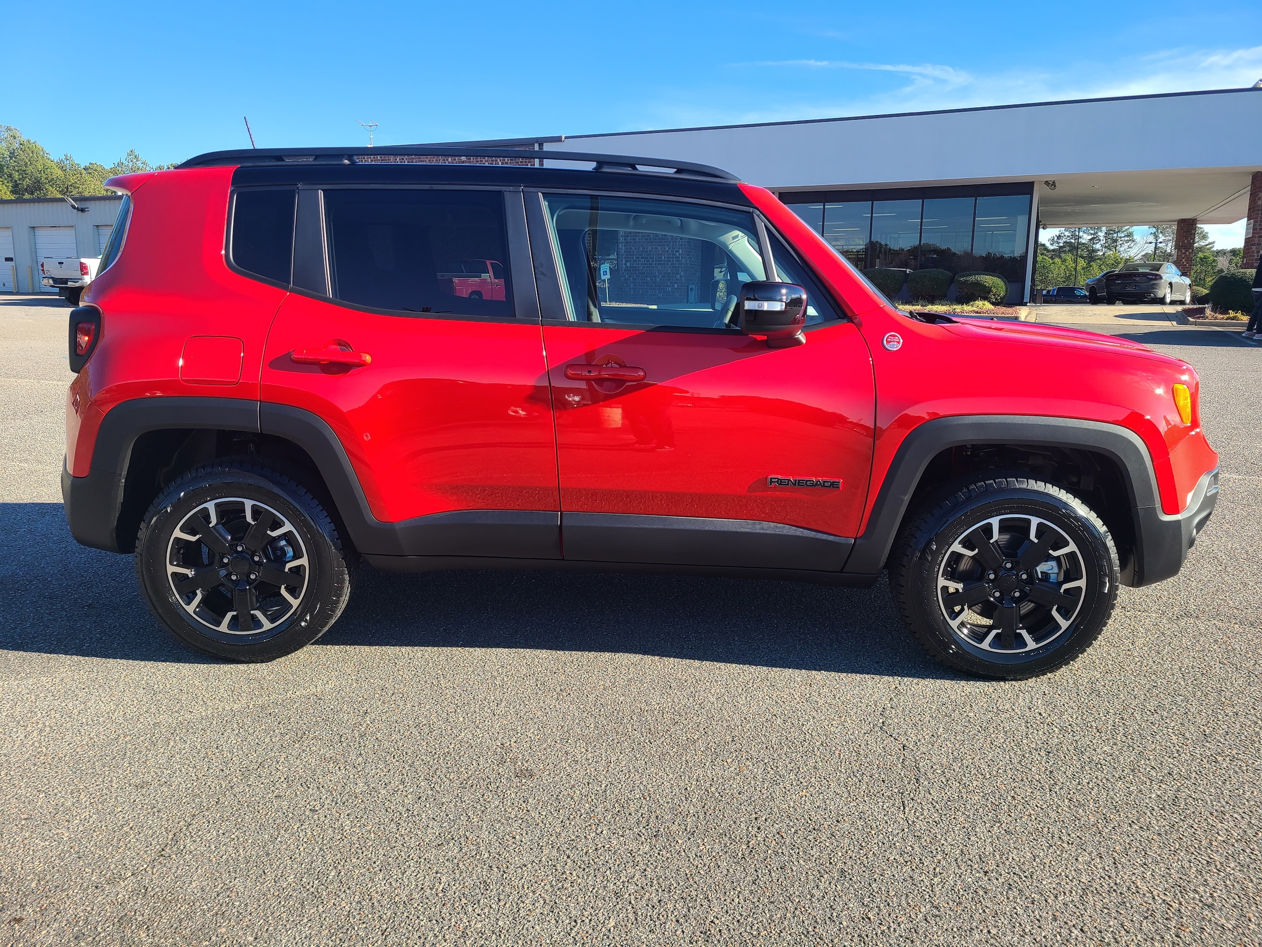 Used 2023 Jeep Renegade Trailhawk with VIN ZACNJDC18PPP73086 for sale in Hamlet, NC