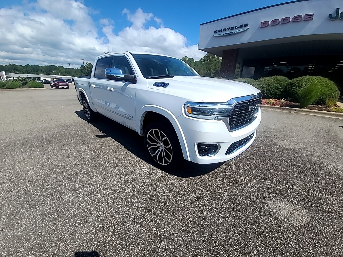 2025 Ram 1500 Tungsten Ivory White Tri-Coat Pearlcoat at Ravenel Ford