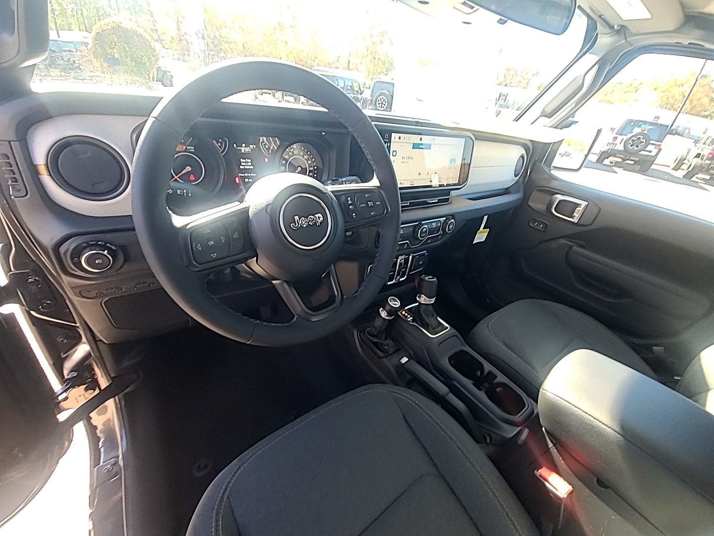 2026 Jeep Wrangler 4-DOOR SPORT S granite crystal metallic clearcoat at Griffin CDJR