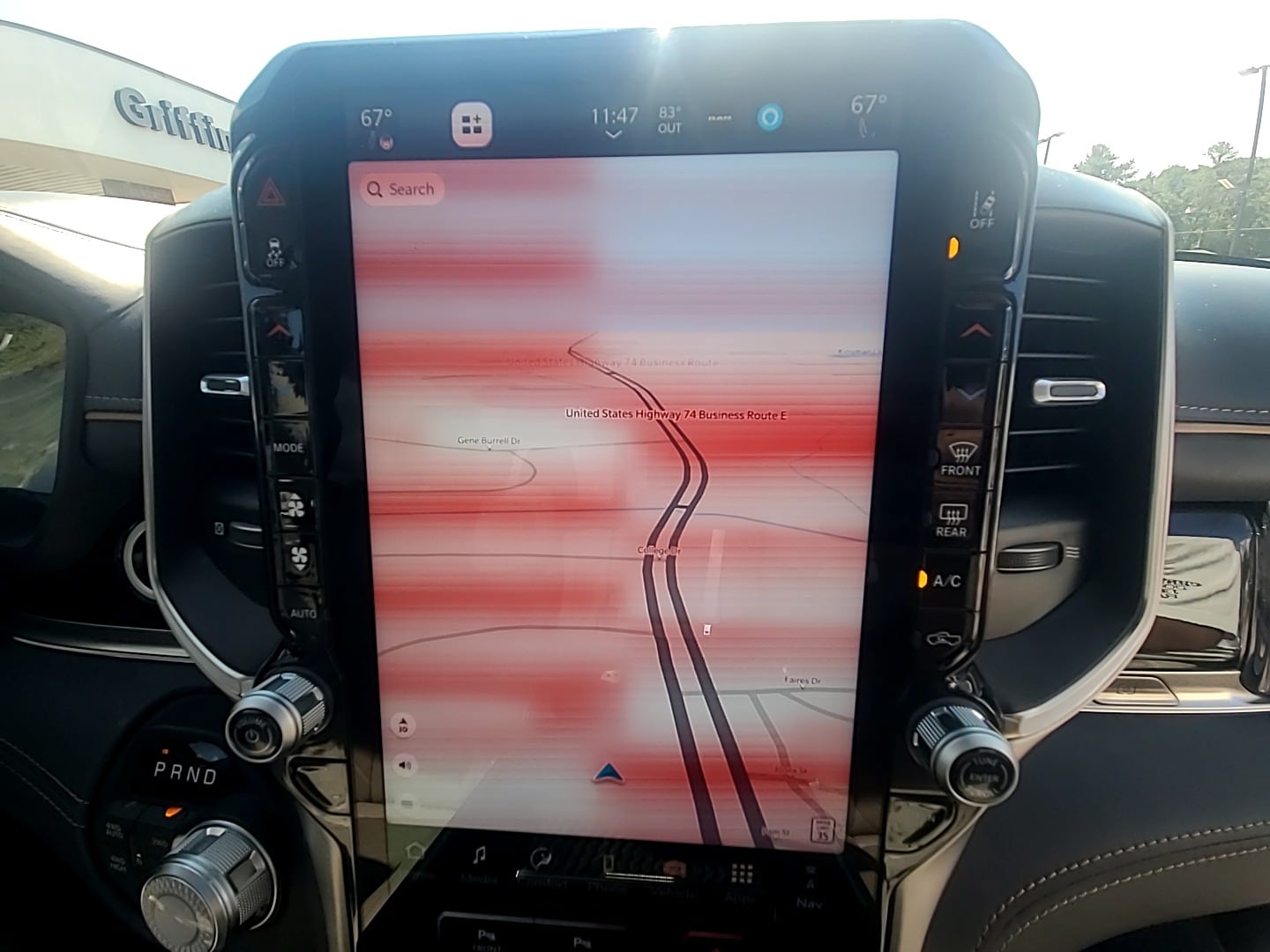 2025 Ram 1500 Tungsten Ivory White Tri-Coat Pearlcoat at Ravenel Ford