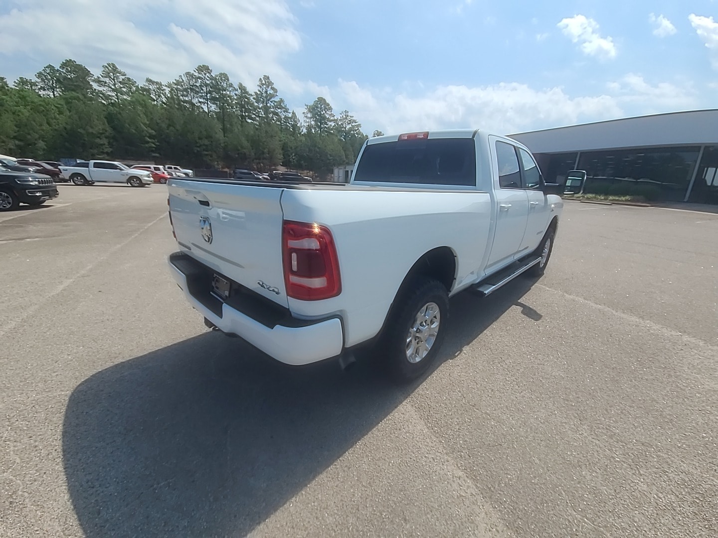 2024 Ram 2500 Laramie Bright White Clearcoat at Griffin CDJR