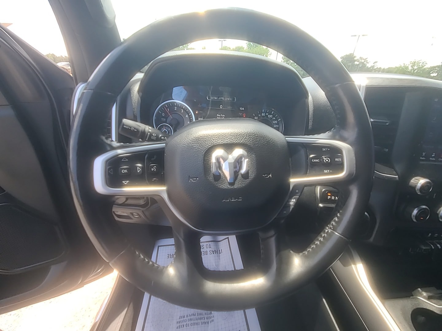 2021 Ram 1500 Big Horn Maximum Steel Metallic Clearcoat at Stokes Toyota Beaufort