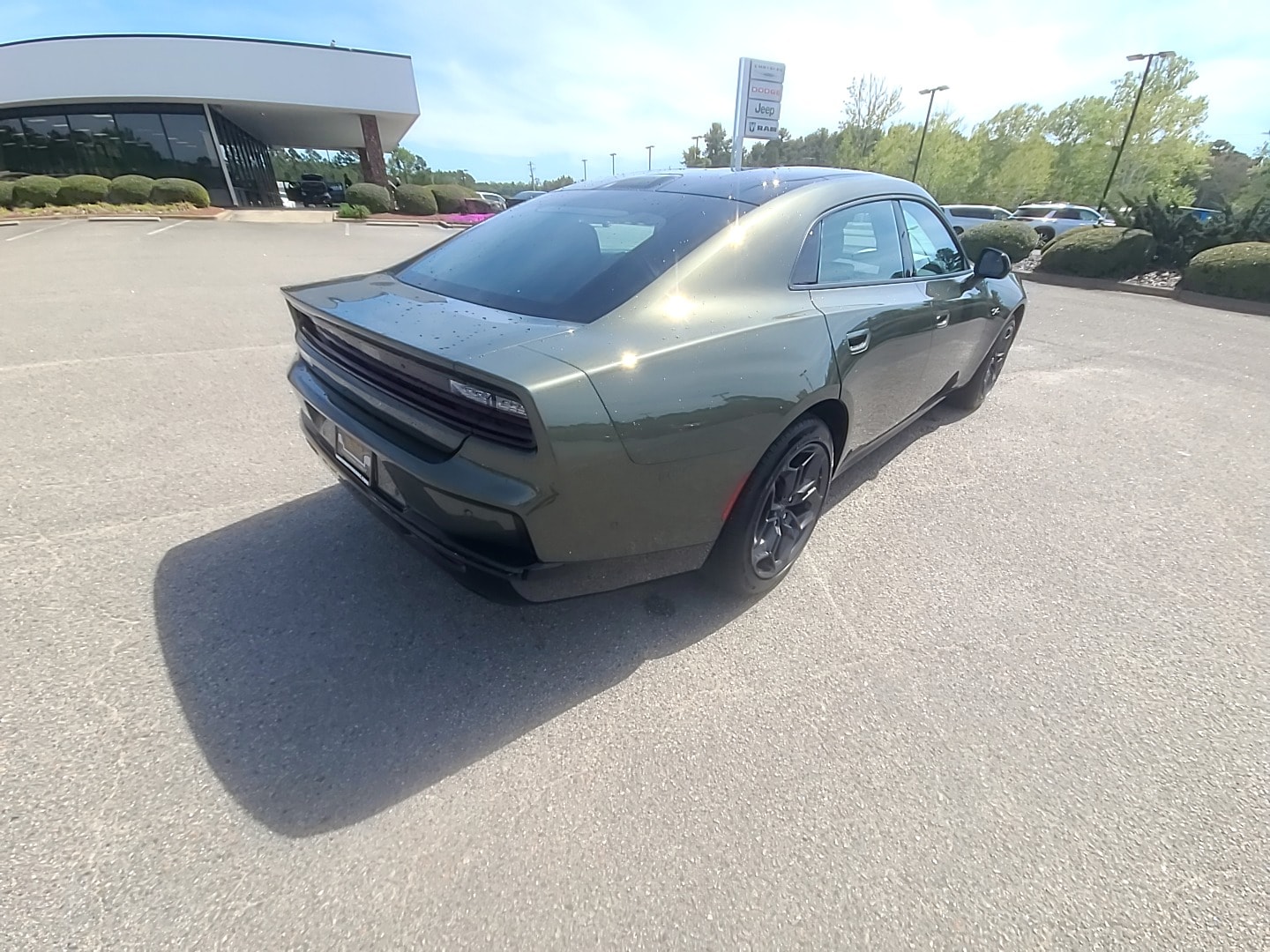 2026 Dodge Charger R/T 4-DOOR AWD Green Machine at Griffin CDJR