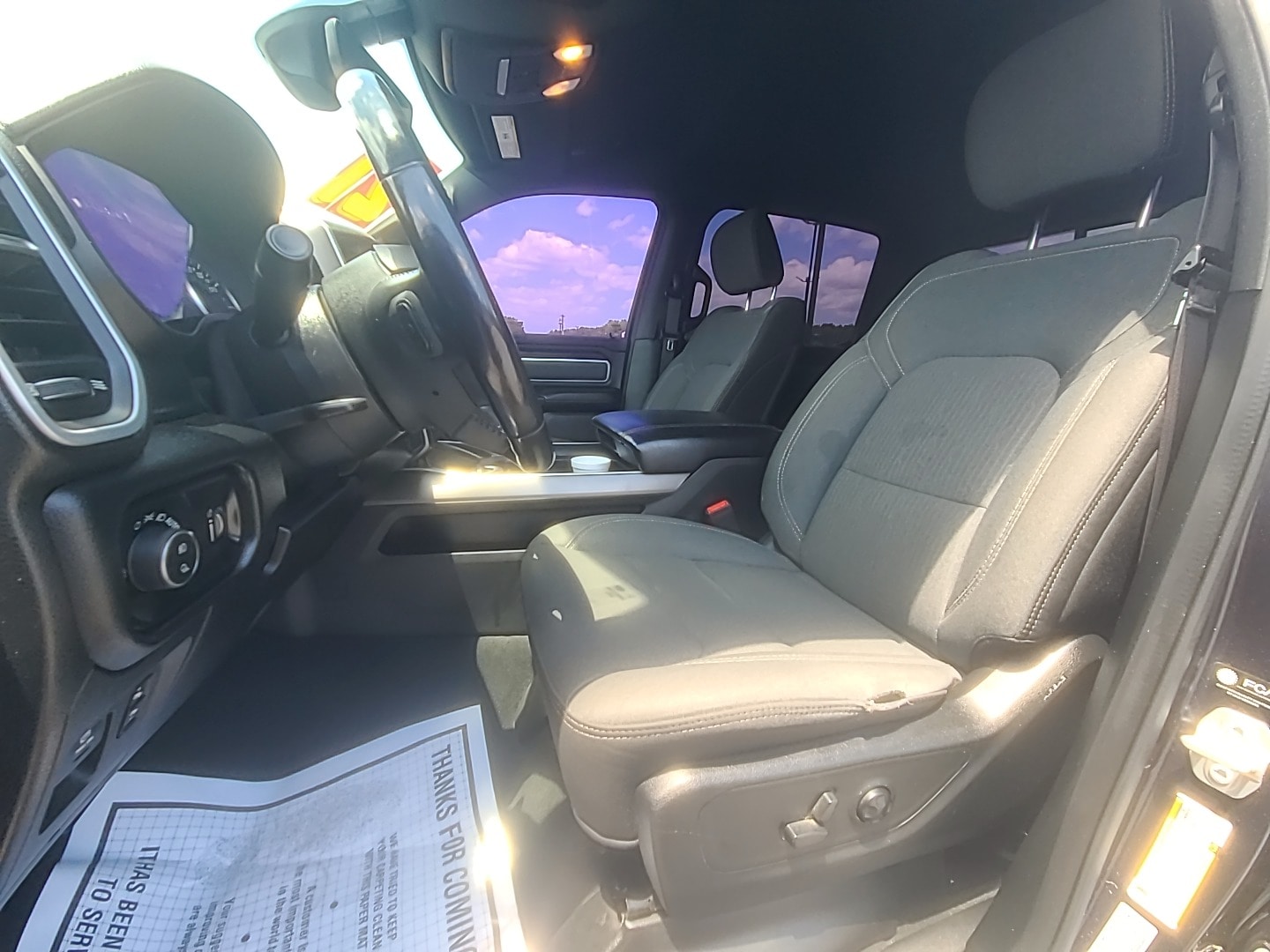 2021 Ram 1500 Big Horn Maximum Steel Metallic Clearcoat at Stokes Toyota Beaufort