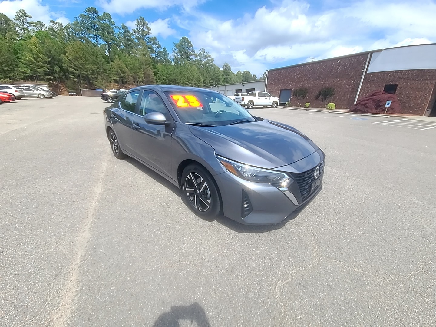 2025 Nissan Sentra SV Gun Metallic at Griffin Nissan