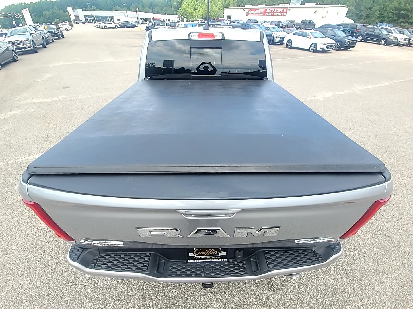 2025 Ram 1500 Laramie Billet Silver Metallic Clearcoat at Ravenel Ford