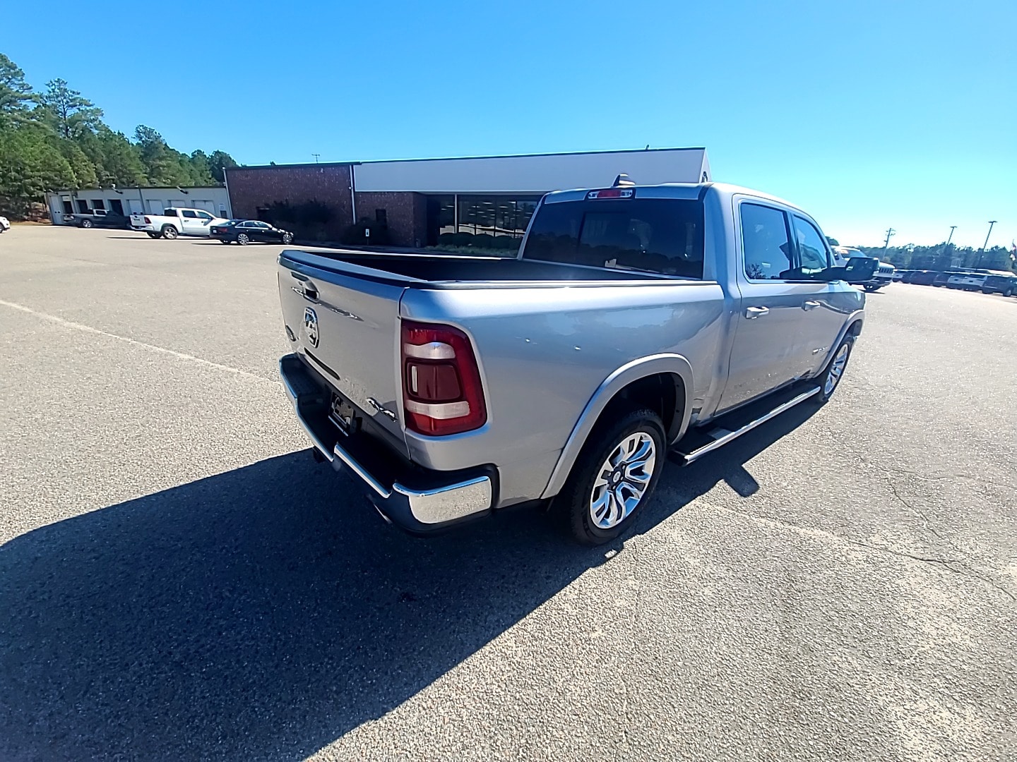 2022 Ram 1500 Longhorn Billet Silver Metallic Clearcoat at Marchant Chevrolet