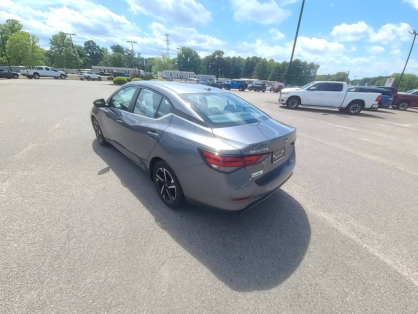 2025 Nissan Sentra SV Gun Metallic at Griffin Nissan
