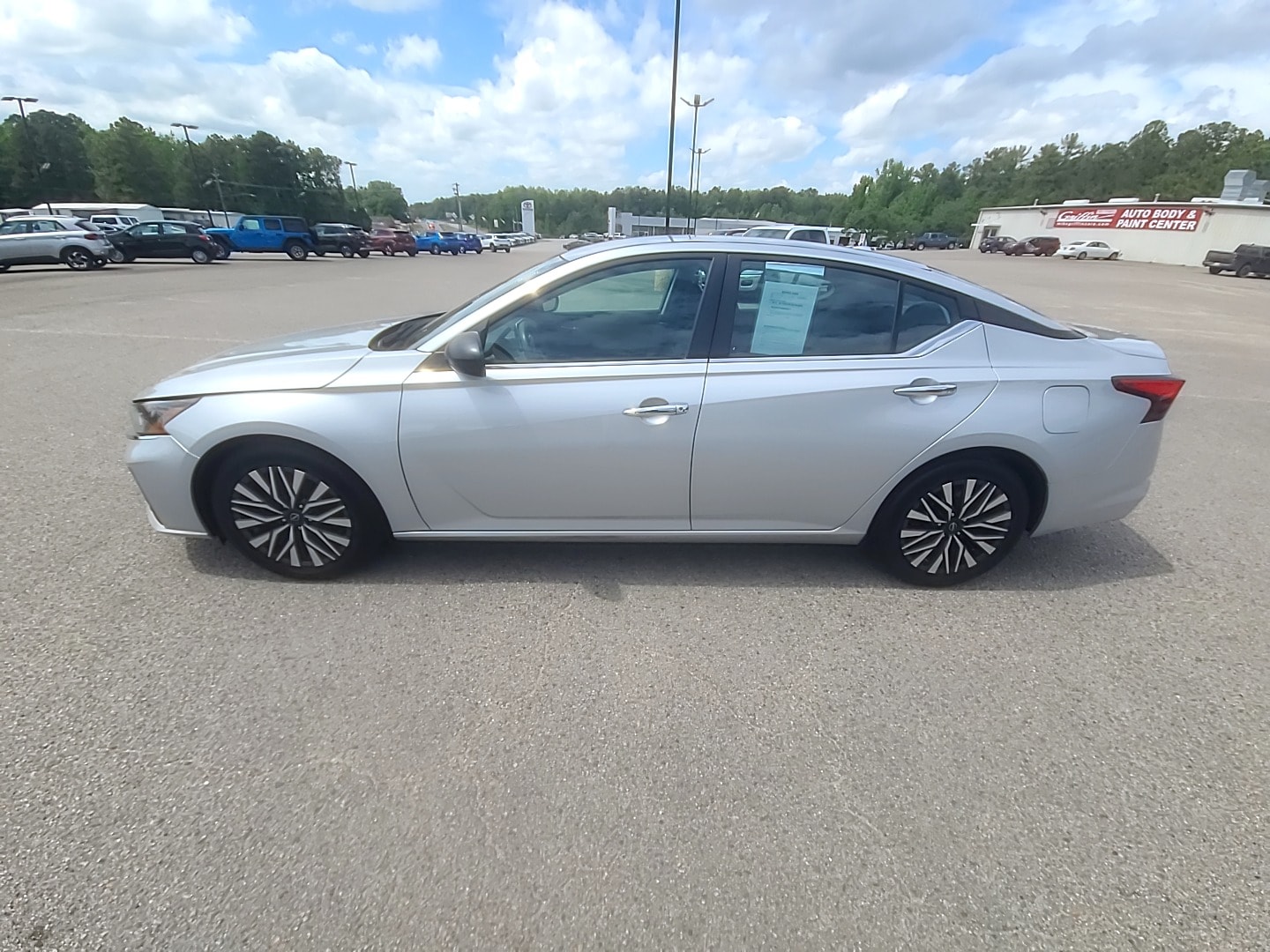 2024 Nissan Altima 2.5 SV Brilliant Silver Metallic at Griffin Nissan