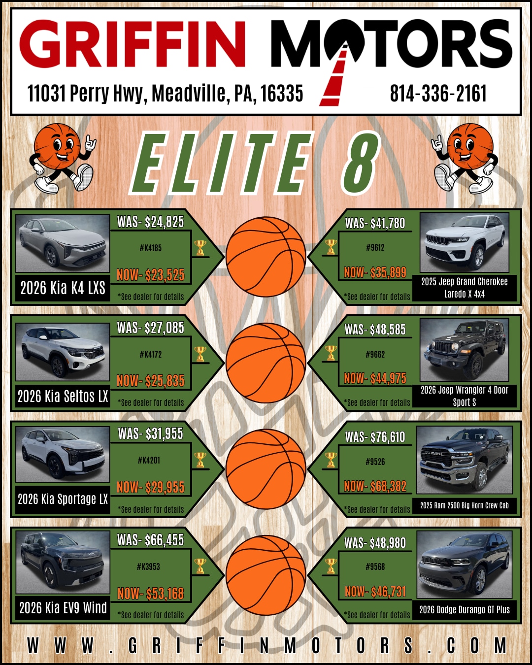 Griffin Motors Elite 8