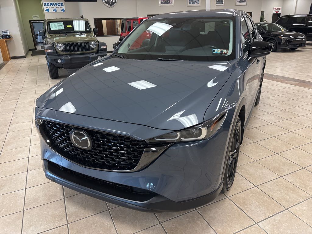 Used 2024 Mazda CX-5 S Carbon Edition with VIN JM3KFBCM9R0351821 for sale in Meadville, PA