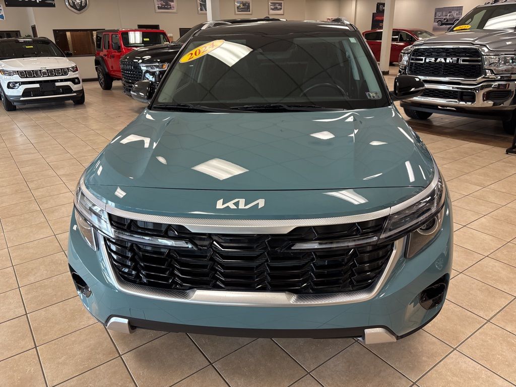 Used 2024 Kia Seltos S with VIN KNDEUCAAXR7489983 for sale in Meadville, PA