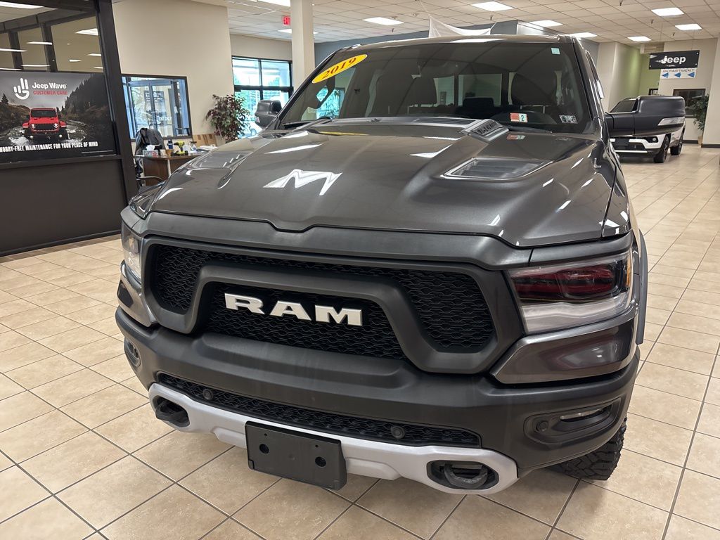 Used 2019 RAM Ram 1500 Pickup Rebel with VIN 1C6SRFET7KN843324 for sale in Meadville, PA