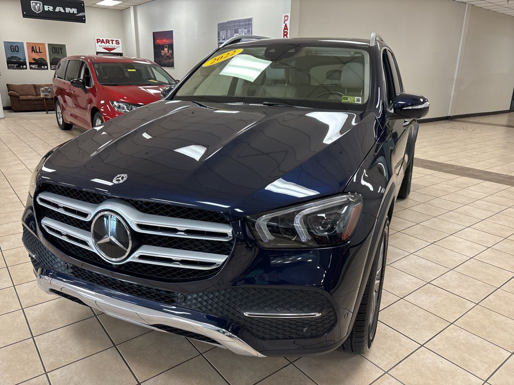 Used 2022 Mercedes-Benz GLE GLE450 with VIN 4JGFB5KB9NA725030 for sale in Meadville, PA