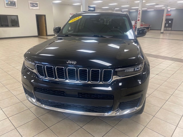 Used 2021 Jeep Grand Cherokee L Laredo with VIN 1C4RJKAG7M8200666 for sale in Meadville, PA