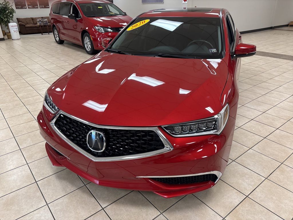 Used 2020 Acura TLX Base with VIN 19UUB1F34LA015653 for sale in Meadville, PA