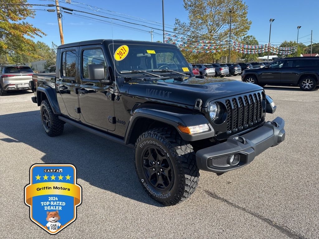 Used 2021 Jeep Gladiator Willys Truck Crew Cab 4WD