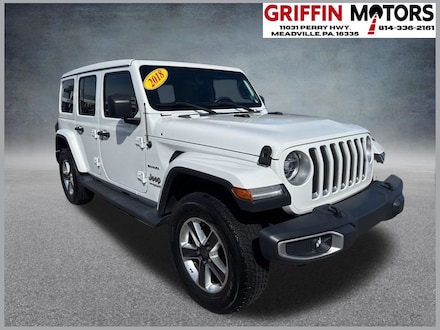 2018 Jeep Wrangler Unlimited Sahara SUV  Sport Utility 4WD