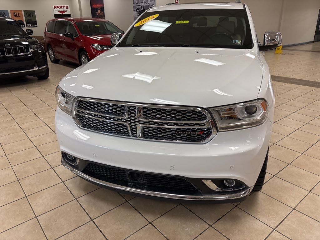 Used 2018 Dodge Durango Citadel with VIN 1C4RDJEG3JC317018 for sale in Meadville, PA