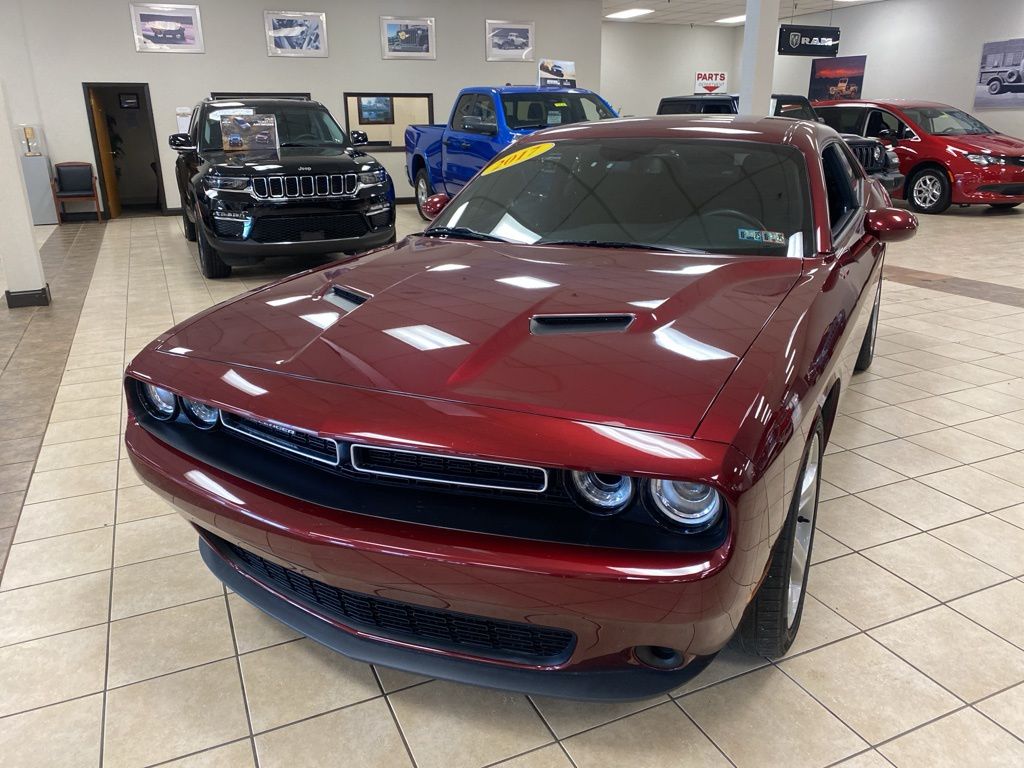 Used 2017 Dodge Challenger SXT with VIN 2C3CDZAG7HH613181 for sale in Meadville, PA
