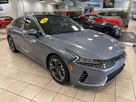 Featured Pre-Owned 2021 Kia K5 EX Sedan for sale in Meadville, PA