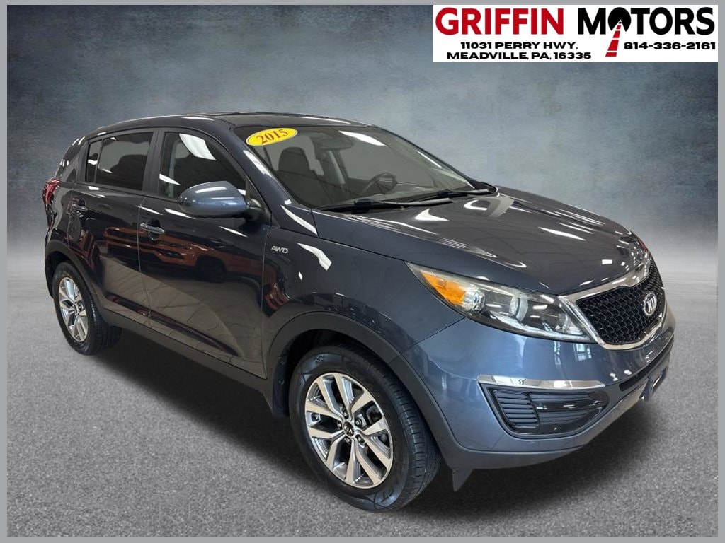 Used 2015 Kia Sportage LX with VIN KNDPBCAC8F7685531 for sale in Meadville, PA