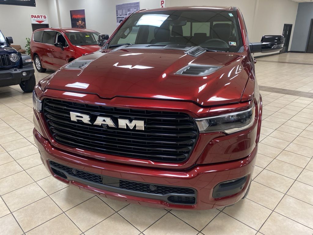 Used 2025 RAM Ram 1500 Pickup Laramie with VIN 1C6SRFJP7SN523820 for sale in Meadville, PA