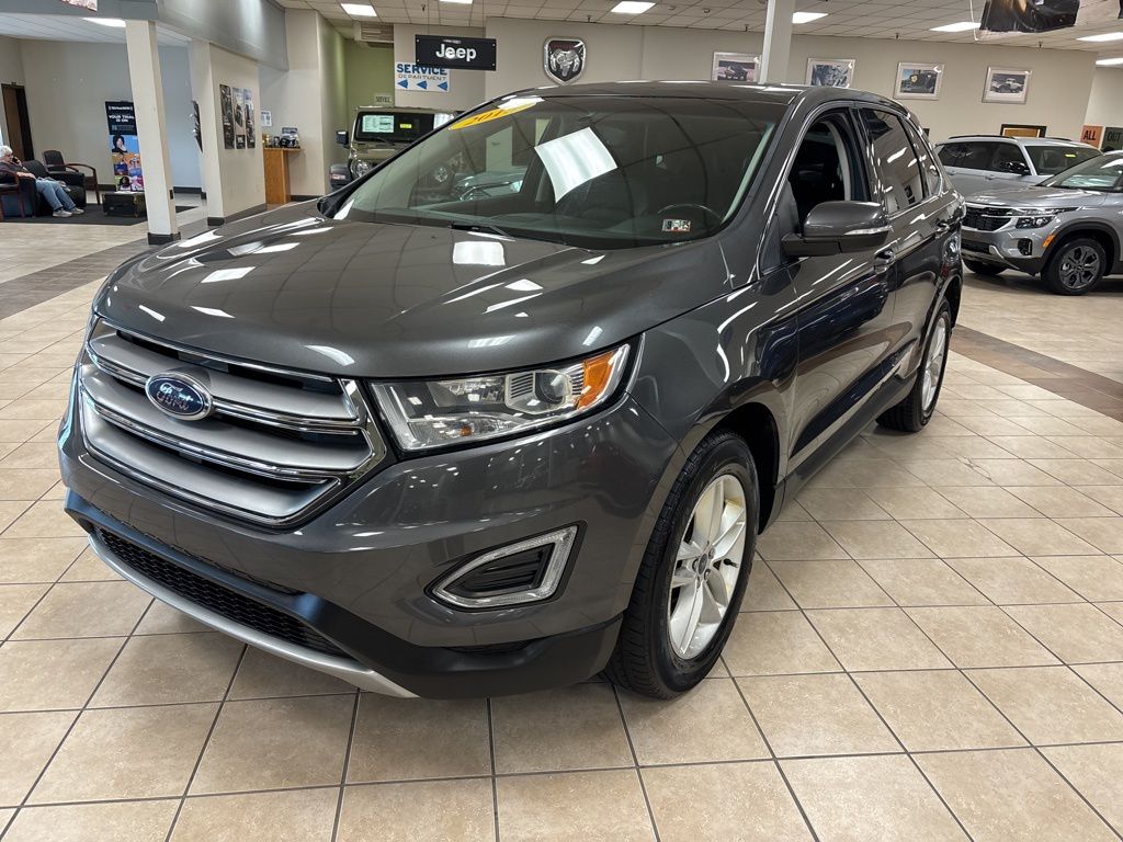 Used 2015 Ford Edge SEL with VIN 2FMTK4J87FBB15412 for sale in Meadville, PA