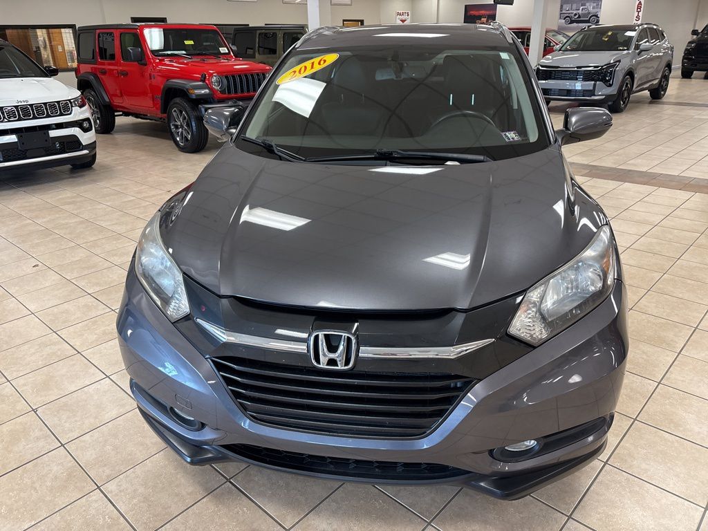Used 2016 Honda HR-V EX-L with VIN 3CZRU6H74GM760238 for sale in Meadville, PA