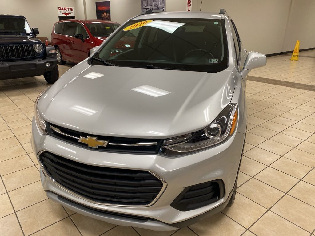 Used 2020 Chevrolet Trax LT with VIN KL7CJPSB1LB022841 for sale in Meadville, PA