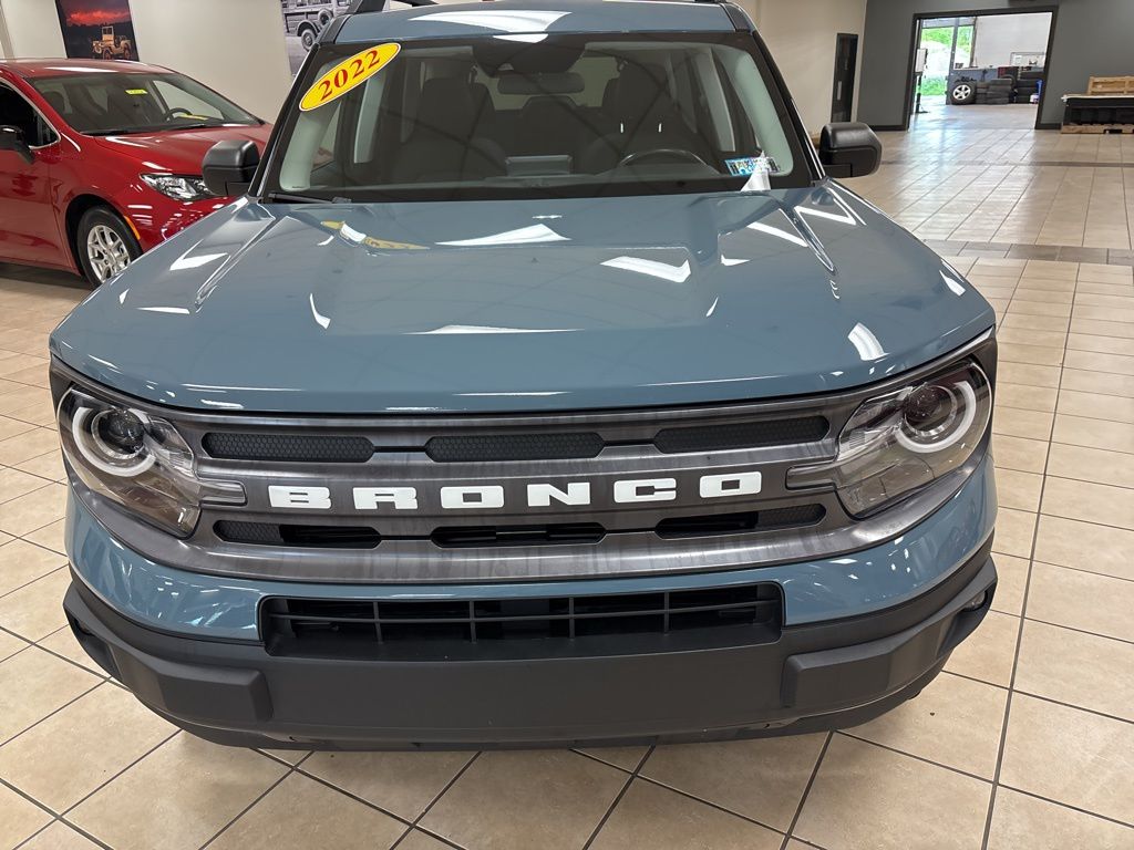 Used 2022 Ford Bronco Sport Big Bend with VIN 3FMCR9B6XNRD95557 for sale in Meadville, PA